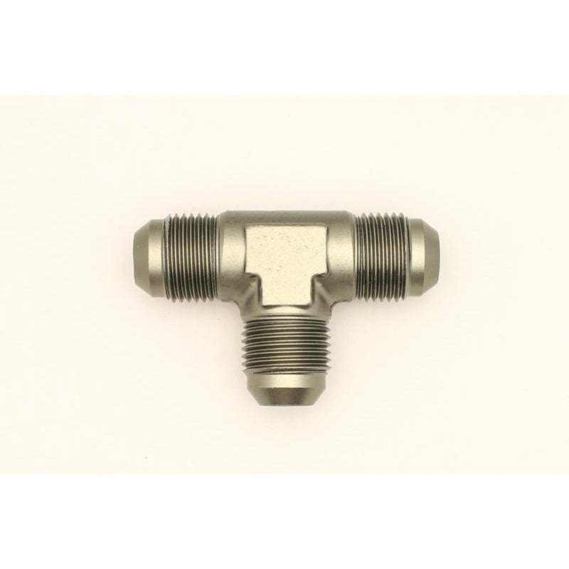 DeatschWerks 8AN Male Flare + 8AN Male Flare To 8AN Male Flare Tee Fitting DeatschWerks Fittings