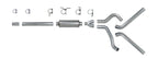 Diamond Eye KIT 4in Catback DUAL SS: 94-97 FORD 7.3L F250/F350 PWRSTROKE
