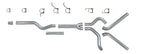 Diamond Eye KIT 4in Catback MFLR REPLACMENT PIPE DUAL AL: 2006-2007.5 CHEVY/GMC 6.6L 2500/3500