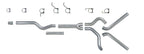 Diamond Eye KIT 4in Catback MFLR REPLACMENT PIPE DUAL AL: 2006-2007.5 CHEVY/GMC 6.6L 2500/3500