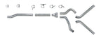 Diamond Eye KIT 4in Catback MFLR RPLCMENT PIPE DUAL AL: 03-07 FORD 6.0L F250/F350