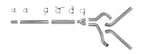 Diamond Eye KIT 4in Catback MFLR RPLCMENT PIPE DUAL AL: 94-97 FORD 7.3L F250/F350 PWRSTROKE