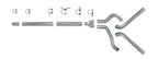 Diamond Eye KIT 4in Catback MFLR RPLCMENT PIPE DUAL AL: 94-97 FORD 7.3L F250/F350 PWRSTROKE