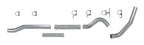 Diamond Eye KIT 4in Catback MFLR RPLCMENT PIPE SGL AL: 03-07 FORD 6.0L F250/F350 (Extended Cab Only)