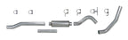 Diamond Eye KIT 4in Catback Single SS: 03-07 FORD 6.0L F250/F350