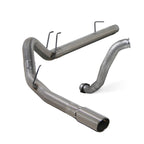 Diamond Eye KIT 4in DPF-BACK w/ DP Single SS 08-10 Ford 6.4L Powerstroke F250/F350