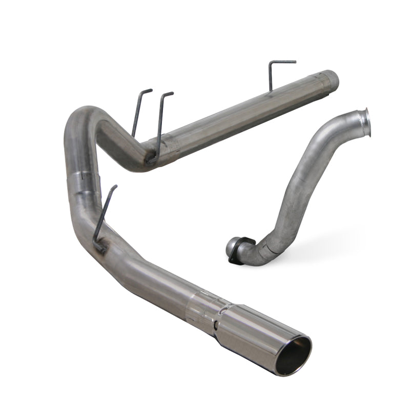 Diamond Eye KIT 4in DPF-BACK w/ DP Single SS 08-10 Ford 6.4L Powerstroke F250/F350