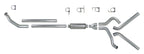 Diamond Eye KIT 4in Turbo Back DUAL AL: 94-02 DODGE CUMMINS 5.9L