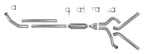 Diamond Eye KIT 4in Turbo Back DUAL AL: 94-02 DODGE CUMMINS 5.9L