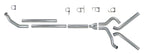Diamond Eye KIT 4in Turbo Back MFLR RPLCMENT PIPE DUAL AL: 94-02 DODGE CUMMINS 5.9L