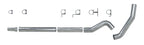 Diamond Eye KIT 5in Catback MFLR RPLCMENT PIPE Single AL: 03-07 FORD 6.0L F250/F350