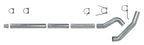 Diamond Eye KIT 5in Catback MFLR RPLCMENT PIPE Single AL: 2004.5-2007.5 DODGE CUMMINS 600