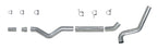 Diamond Eye KIT 5in Catback MFLR RPLCMENT PIPE Single AL: 2006-2007.5 CHEVY 6.6L 2500/3500