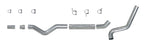 Diamond Eye KIT 5in Catback MFLR RPLCMENT PIPE Single AL: 2006-2007.5 CHEVY 6.6L 2500/3500