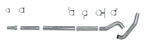 Diamond Eye KIT 5in Catback MFLR RPLCMENT PIPE Single AL: 94-97 FORD 7.3L F250/F350 PWRSTROKE