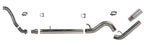Diamond Eye KIT 5in DPF-BACK w/ DP Single AL 08-10 Ford 6.4L Powerstroke F250/F350