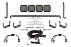Diode Dynamics 14-23 Toyota 4Runner SS5 Stealth Grille LED 4-Pod Kit - Pro White Driving