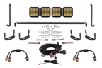 Diode Dynamics 14-23 Toyota 4Runner SS5 Stealth Grille LED 4-Pod Kit - Sport Yellow Combo