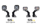 Diode Dynamics 15-21 Colorado/Canyon SS3 LED Ditch Light Kit - Sport Yellow Combo