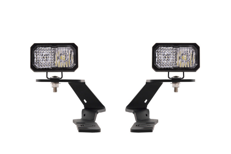 Diode Dynamics 19-21 Ford Ranger Stage Series 2in LED Ditch Light Kit Sport - White Combo