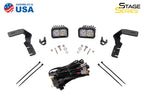 Diode Dynamics 19-21 Ford Ranger Stage Series 2in LED Ditch Light Kit - Sport Yellow Combo