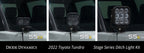 Diode Dynamics 2022 Toyota Tundra SS3 Pro Stage Series Ditch Light Kit - White Combo