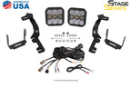 Diode Dynamics Stage Series Ditch Light Kit for 2019-Present Ram SS5 - Yellow Pro Combo