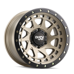 Dirty Life 9311 Enigma Pro 17x9/5x127 BP/-12mm Offset/71.5mm Hub Satin Gold Wheel - Beadlock