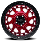 Dirty Life 9313 Enigma Race 17x9 / 5x127 BP / -12mm Offset / 78.1mm Hub Crimson Candy Red Wheel