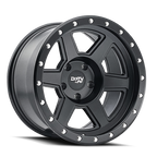 Dirty Life 9315 Compound 17x9 / 6x139.7 BP / -12mm Offset / 106mm Hub Matte Black Wheel