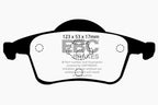 EBC 01-05 Volvo S60 2.3 Turbo T5 Yellowstuff Rear Brake Pads