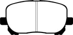 EBC 02-08 Pontiac Vibe 1.8 Greenstuff Front Brake Pads