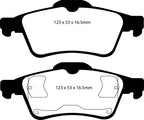 EBC 03-05 Mazda 3 2.0 Yellowstuff Rear Brake Pads