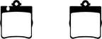 EBC 03 Mercedes-Benz C230 (W203) 2.3 Sport Greenstuff Rear Brake Pads