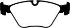 EBC 04-06 BMW X3 2.5 (E83) Greenstuff Front Brake Pads
