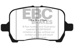 EBC 04-06 Chevrolet Cobalt 2.0 Supercharged Greenstuff Front Brake Pads