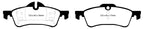 EBC 04-06 Mini Hardtop 1.6 Redstuff Rear Brake Pads