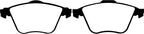 EBC 07-13 Mazda 3 2.3 Turbo Greenstuff Front Brake Pads