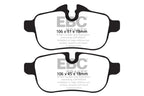 EBC 09+ BMW Z4 3.0 (E89) Greenstuff Rear Brake Pads