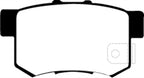 EBC 10-12 Acura RDX 2.3 Turbo Greenstuff Rear Brake Pads