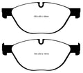 EBC 12-13 BMW 528 2.0 Turbo (F10) Performance Greenstuff Front Brake Pads