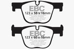 EBC 12+ BMW ActiveHybrid 3 3.0 Turbo Greenstuff Rear Brake Pads