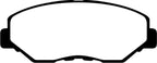 EBC 13-15 Acura ILX 1.5 Hybrid Greenstuff Front Brake Pads