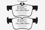 EBC 13+ Ford Fusion 1.6 Turbo Redstuff Rear Brake Pads