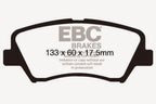 EBC 13+ Hyundai Elantra 1.8 Greenstuff Front Brake Pads