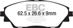 EBC 14+ Mazda 3 2.0 (Japan Build) Greenstuff Front Brake Pads