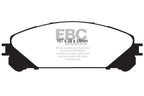 EBC 15+ Lexus NX200t 2.0 Turbo Greenstuff Front Brake Pads