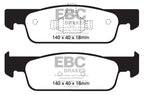 EBC 2016-2017 Smart Fortwo 0.9L Turbo Greenstuff Front Brake Pads