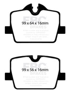 EBC 2019+ BMW Z4 G29 2.0T Greenstuff Rear Brake Pads