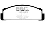 EBC 68-83 Fiat 124 1.6 Yellowstuff Front Brake Pads